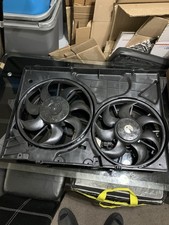 For Ford Taurus 10-12 Lincoln Mks V6 3.5l Dual Radiator Fan With Module Assembly