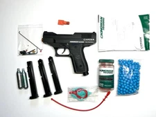 Kingman Chaser Paintball Pistol Marker Kit with 3x Mags, Tested Works Great