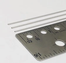Albion MAT09 Aluminium Micro Tubing 0.9 mm OD x 0.7 mm ID 3-PACK