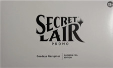 Lot Of Ten (10) Secret Lair Drop: Deadeye Navigator: Rainbow Foil Edition Sealed