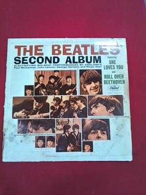 i*5様 THE BEATLES' SECOND ALBUM赤盤 The Beatles The Beatles' Second Album Japan Red Vinyl Insert LP