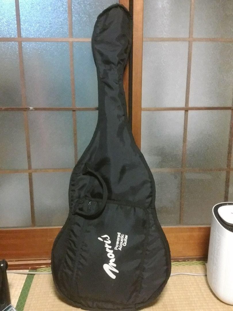 Acoustic Electric Guitar Rumbler by Morris MR-1K Sunburst with