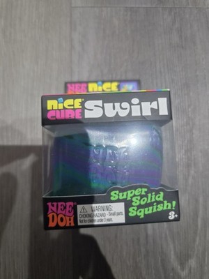Original - Nee Doh schöner Würfelwirbel super solides Quetschspielzeug - lila/grün