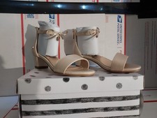 Nine West Kids Girl's Size 1 Shimmer Gold Elizabeth Dress Heel - #trl8