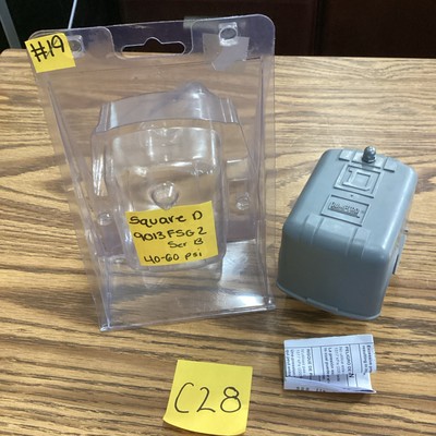Square D Schneider 9013FSG2 Ser B 40-60 Psi Pumptrol Pressure Switch (#19)