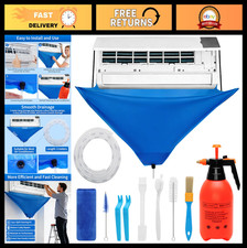 Air Conditioner Mini Split Cleaning Kit - 11pcs Waterproof Tools for Wall Units
