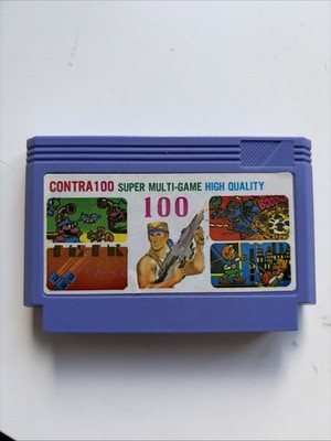 Contra 100 Super Multi-Game Cartridge Super Nintendo