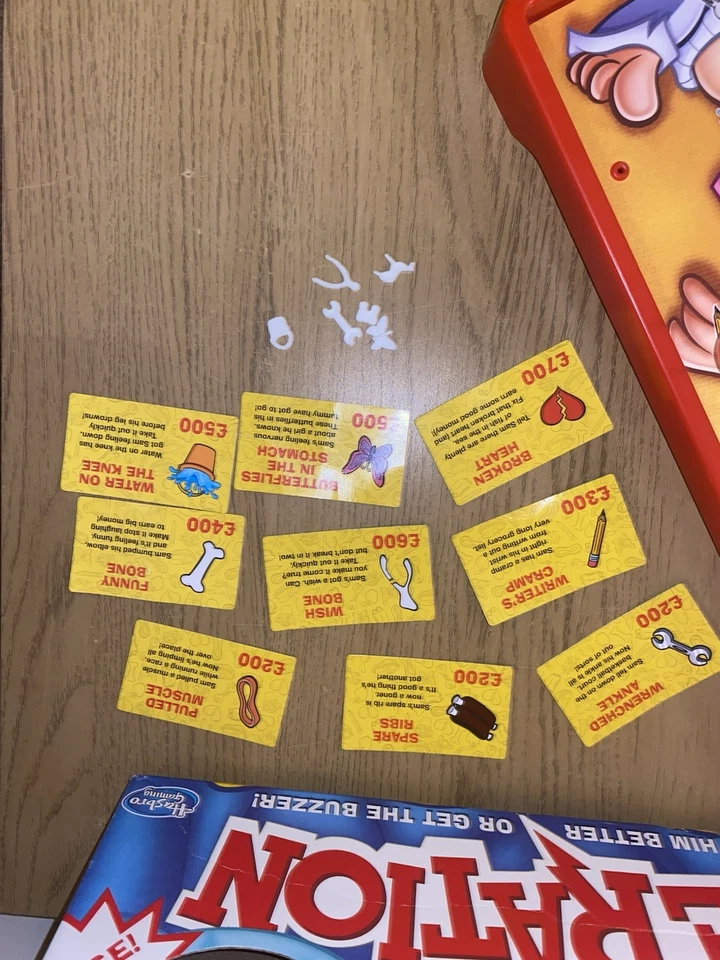 Hasbro Operation Board Game - Replacement Parts - Fully Working Board & Tweezers - Image 3 of 3