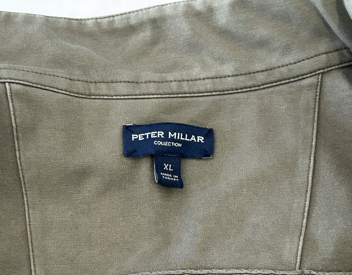 Peter Millar Jacket Men XL Performance Moleskin C… - image 11