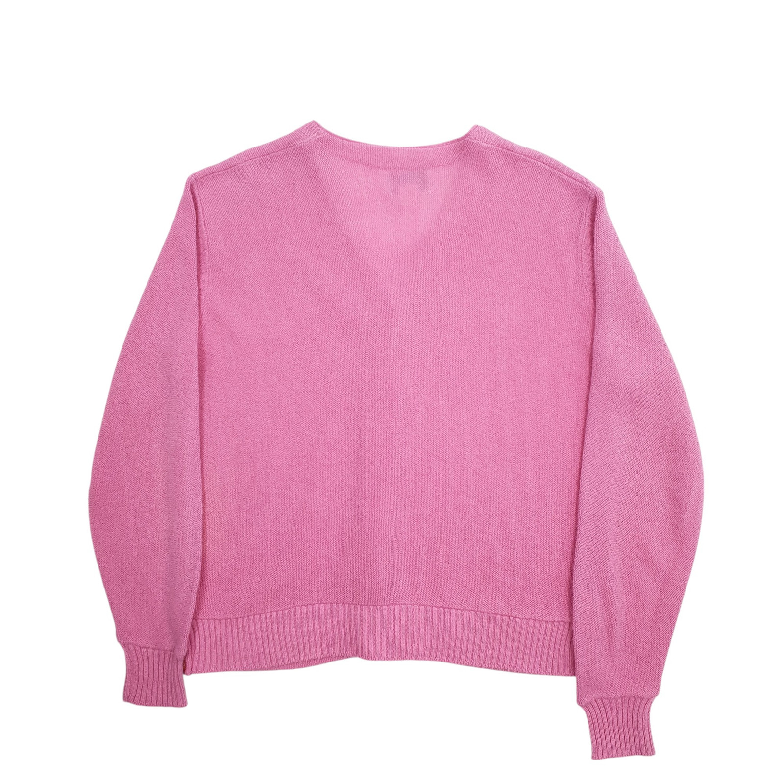 LACOSTE Cardigan Jumper Sweatshirt Womens M image 3