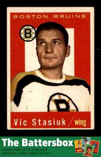 Vic Stasiuk #14 1959 Topps card