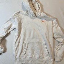 Abercrombie Kids Hoodie Girls White 13/14 Butterfly Graphic Fleece