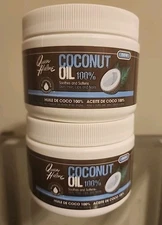 2 Queen Helene 100% Coconut Oil 10.7 FL. Oz Soothes Softens Skin Hair Lips