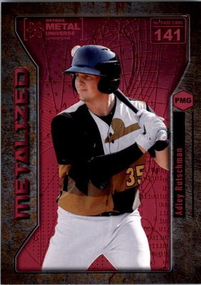 2021 Metal Universe Champions Precious Metal Gems Red #141 Adley Rutschman /150
