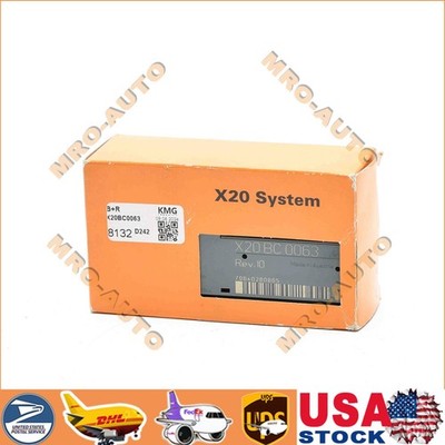 US Free TAX B&R X20 Bus Controller, 1 Profibus DP Interface, X20BC0063 X20