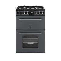 Belling Farmhouse 60cm Dual Fuel Range Cooker 4 Burners Anthracite 60DF Grade C