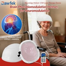 810nm Infrared Light Therapy Brain Stimulation Helmet for Parkinson Alzheimer