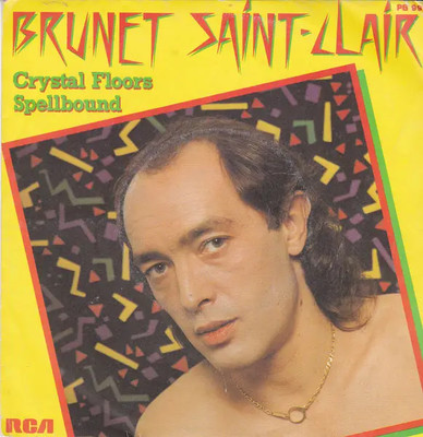 Saintclair Brunet Crystal Floors Vinyl Single 7inch NEAR MINT RCA Victor