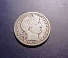 VG 1914-S Barber Half Dollar