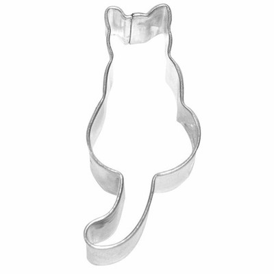 Birkmann Ausstechform Katze Sitzend Ausstecher Plätzchenform Keks Edelstahl 7 cm