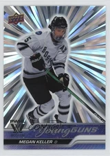 2024 Upper Deck PWHL 1st Edition Young Guns Outburst Megan Keller #68 Rookie RC