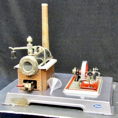 Very good 1950s Wilesco D12 Live Steam Engine - Some Rust - Gift Men Boy # 1586