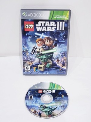 LEGO Star Wars III: The Clone Wars (Microsoft Xbox 360, 2011) TESTED