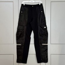 Vintage Y2K Marith   Fran ois Girbaud Technical Cargo Pants Black Women  s Sz 10