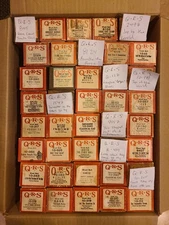 Lot of 40 QRS Player Piano Rolls Vintage Mixed Titles Visually Good Condition