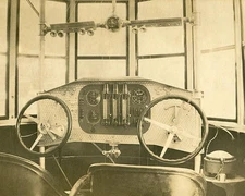 1920S AIRCRAFT COCKPIT PHOTOGRAPH PHOTO PRINT