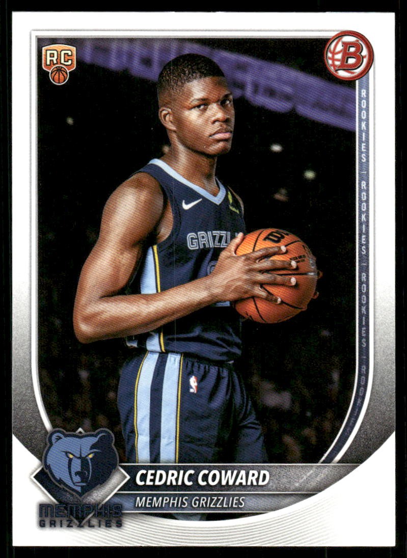 2025-26 Bowman Cedric Coward #11 Memphis Grizzlies