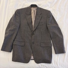 Chaps Ralph Lauren Lambswool Houndstooth Sport Coat 40R