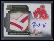 2011-12 The Cup Hockey Johan Franzen #LL-JF Limited Logos Patch Auto /50