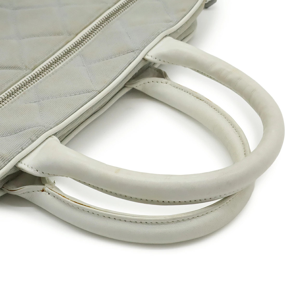 Chanel Sport Line Matelasse Logo Handbag Mini Boston Bag Canvas *Fwx8314 thumbnail 9