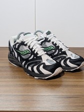 Saucony X Grid Azura 2000 Zebra Men’s Size 7.5 White Black S70526-1