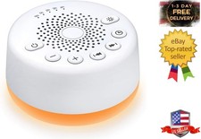 Sound Machine White Noise Rain Ocean Soothing Sounds Therapy Relax Sleep Music