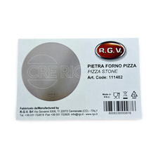 Pietra Refrattaria 33 cm per Forno Pizzeria Vulcano 111370 RGV