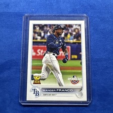 2022 Topps Opening Day - Wander Franco #208 Rookie Cup, Blue Jersey (RC)