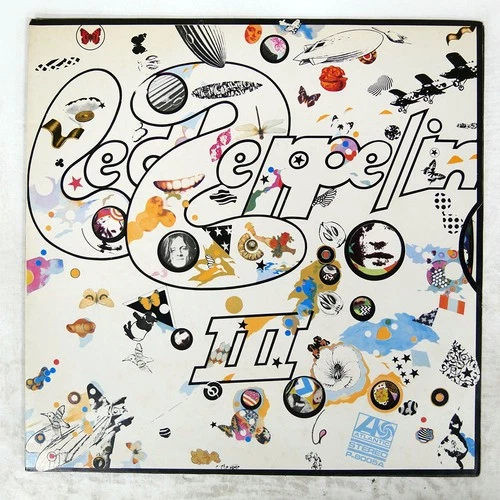 LED ZEPPELIN III ATLANTIC P8005A Japan VINYL LP