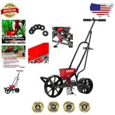 Chapin 8701B Garden Seeder: 6 Plates, 20 Seed Types, Zinc Plow, USA Engineered