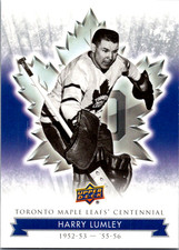 2017 UD Harry Lumley #72 Maple Leafs
