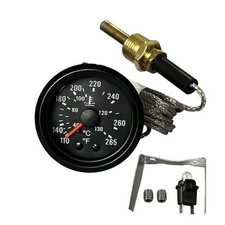 2" 52mm Mechanical Water Temperature Temp Gauge 110-265  , with Sensor Gauge A