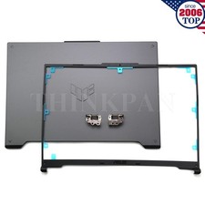 New Gray LCD Back Cover / Bezel / Hinges for ASUS TUF Gaming FA607 FX607 16-inch