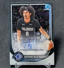 Anthony Black Chrome Auto 2025-26 Bowman Basketball Card #BCA-AR Orlando Magic