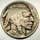 1915-S Buffalo Nickel VG Very Good Semi Key Date 5c US Coin - 4369
