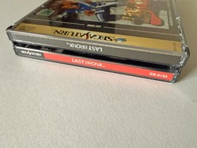 Sega Saturn Last Bronx w/Spine Sticker Poster SS Fighting Game JAPAN JP