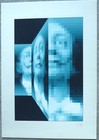 Yvaral Faces of Dali 3 Jean-Pierre VASARELY Serigraph Hand signed OP ART SALE! — photo 2