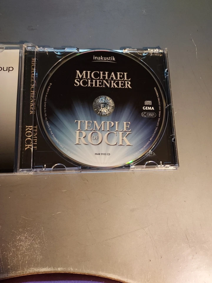 Michael Schenker Temple of Rock CD 2011 MINT Foto 4 de 4