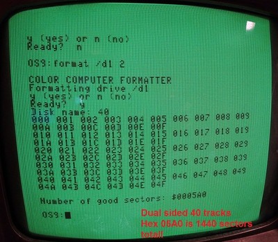 Tandy Color computer Floppy Disk Drive 3.5'' Radio Shack Color Computer TRS-80