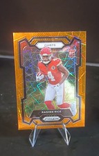 2023 Panini Prizm - Rookies Rashee Rice #350 Lazer Prizm (RC)